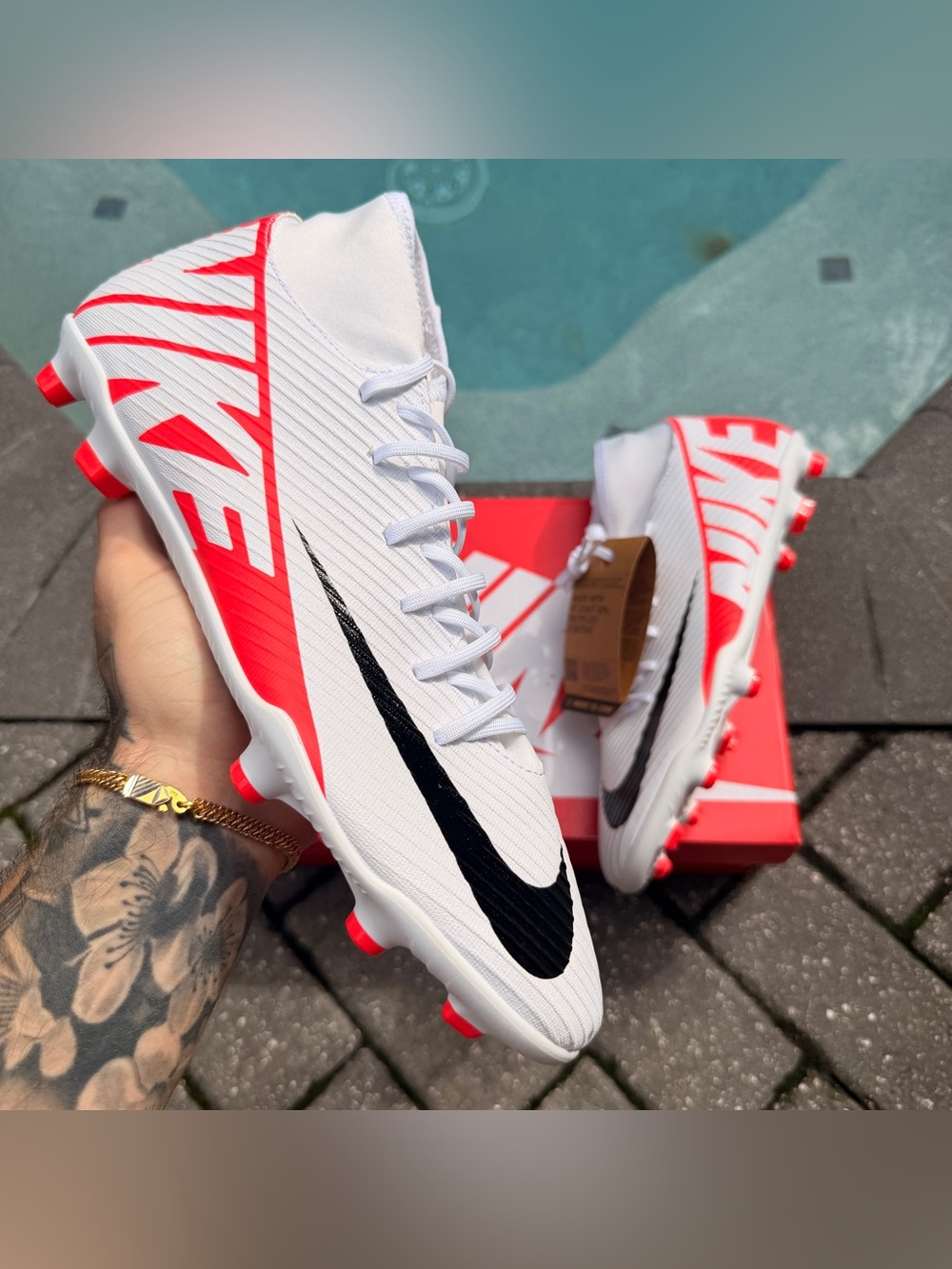NIKE MERCURIAL SUPERFLY 9 CLUB MG READY PACK CLEATS MENS SIZE 12 DJ5961-600